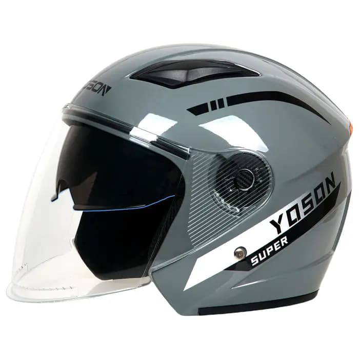 Casque de voiture électrique à double miroir quatre saisons
