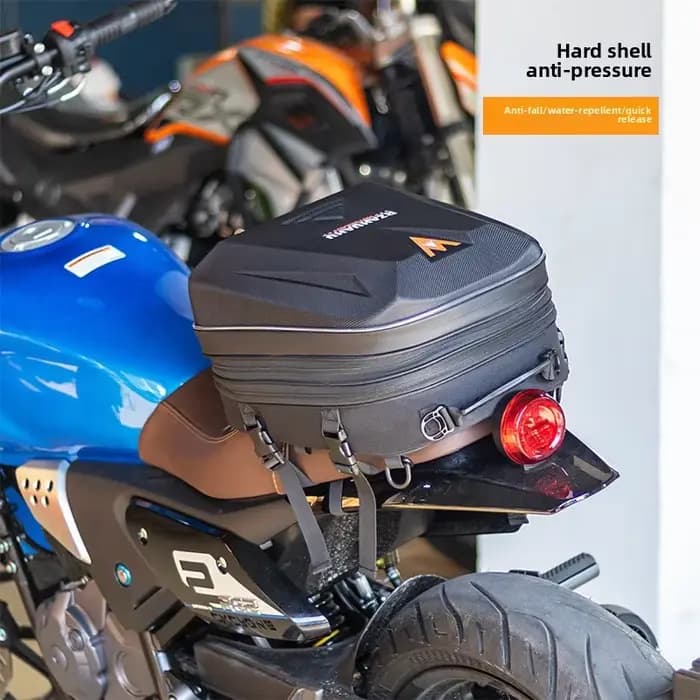 Sac de casque de moto, sac arrière multifonctionnel