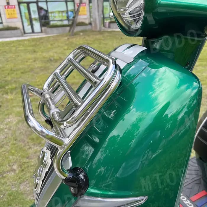 Accessoires de MOTO équipements pièces pour Peugeot Django 150 étagères avant porte-sacs d'école pliants porte-bagages