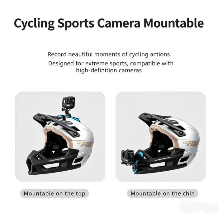 Casque de vélo intégral BATFOX