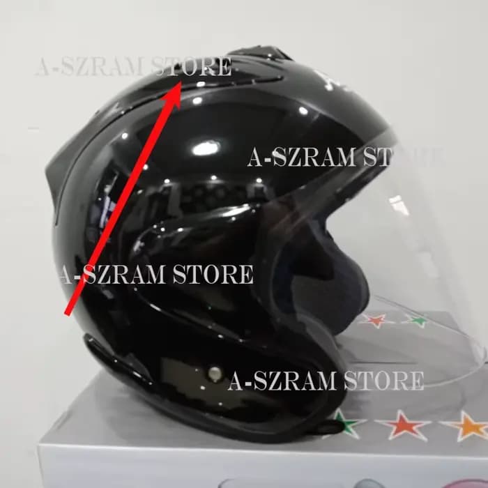 Pour ARAI 3/4 casque SZ-Ram4 casques chapeaux Hermonza Base fixe Ram3 garniture d'entrée sortie d'air aérienne
