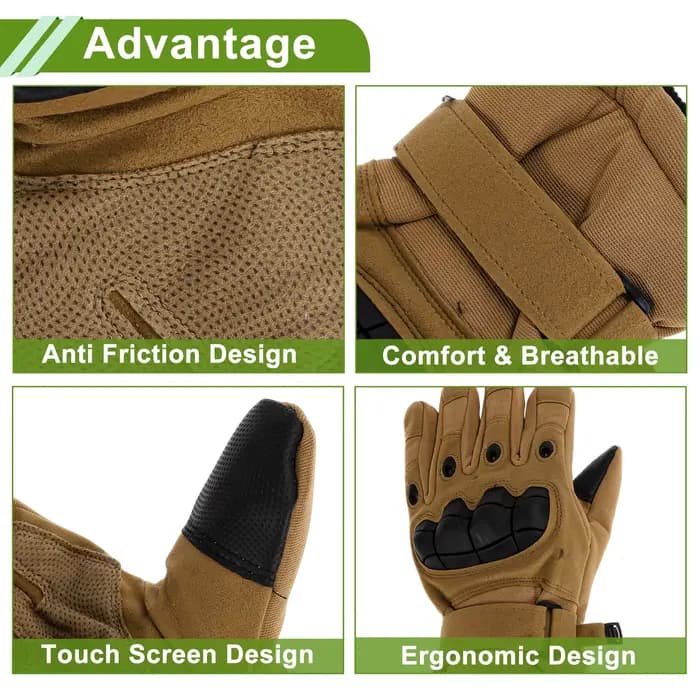 X Autohaux gants de cyclisme doigt complet