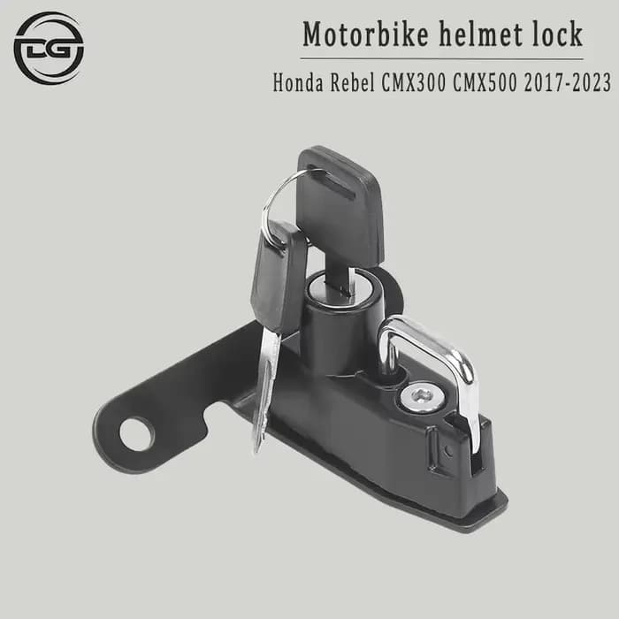 Hurbike-Serrure de casque antivol pour Honda Rebel