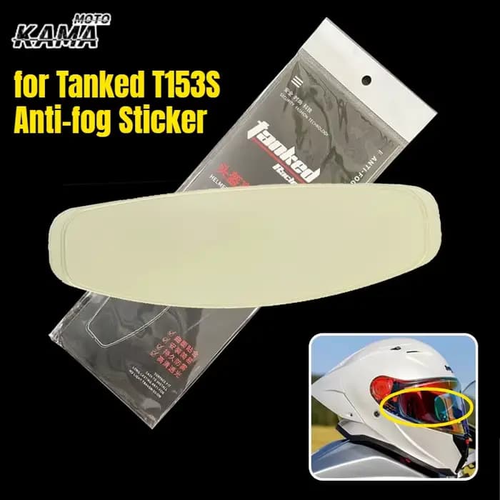 Film anti-buée pour visière de casque de moto, pour casque Tanked Big Tail Wing T153S, film anti-buée pour lentille, accessoires de casque