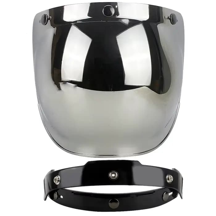 2018 Top qualité moto pare-brise Vintage casque Style