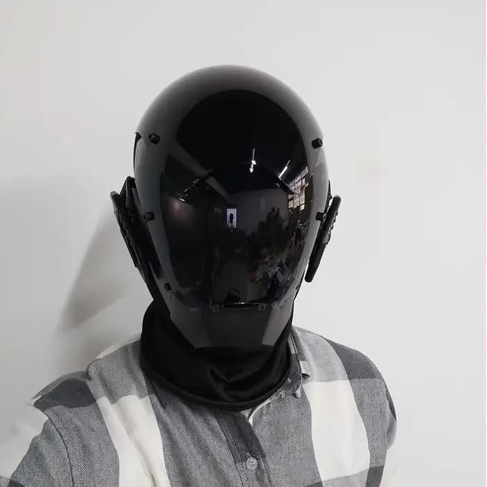 Cyberpunk-Cagoule intégrale avec fouet