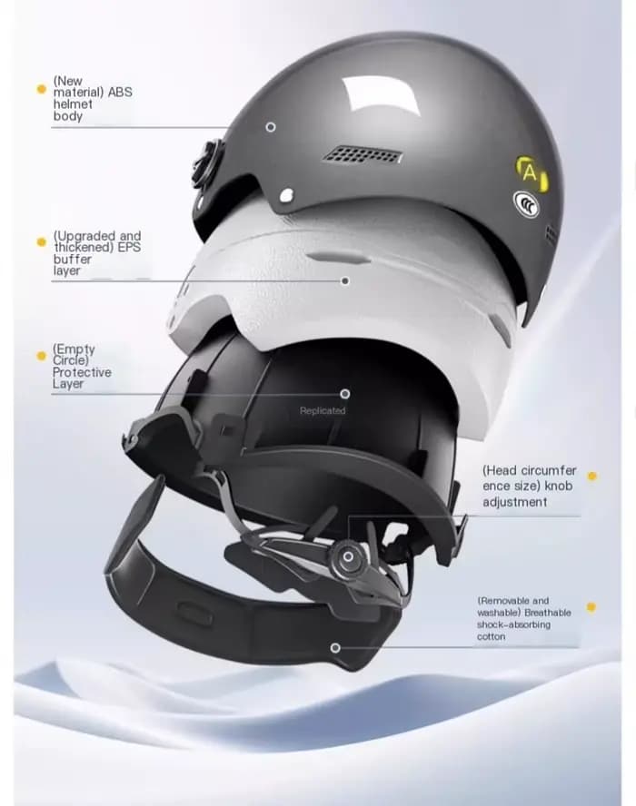 Casque de moto pour vélo électrique