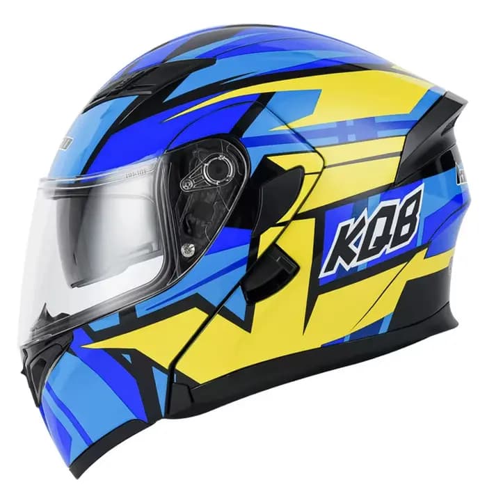 Casque de moto KUQIBAO à double visière