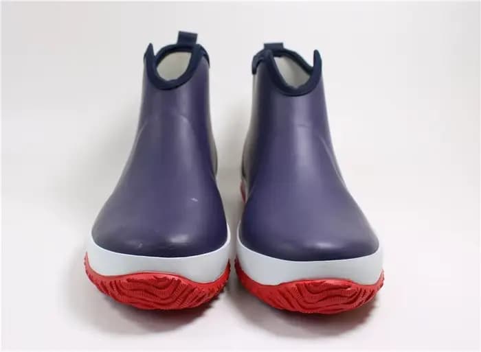 Bottines de pluie imperméables en caoutchouc à enfiler pour hommes, chaussures d'extérieur décontractées pour la pêche, pour étudiants, bottines à plateforme
