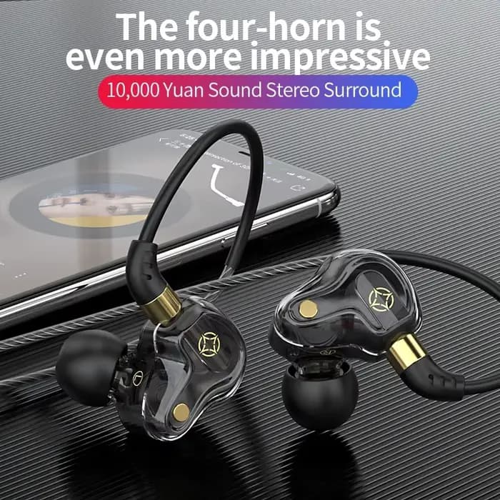 Écouteurs intra-auriculaires filaires USB Type C, pour iPhone 15 Pro Max, Samsung, Android, jeux stéréo de basse HiFi, avec micro, 3.5MM