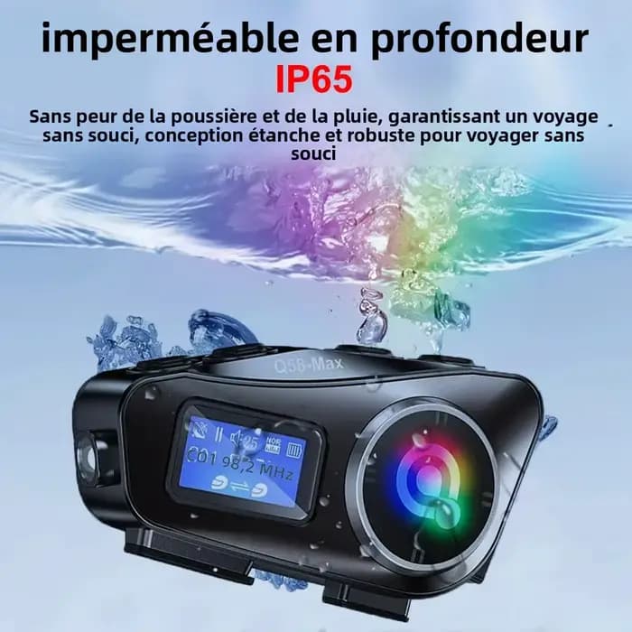 Interphone pour casque de moto