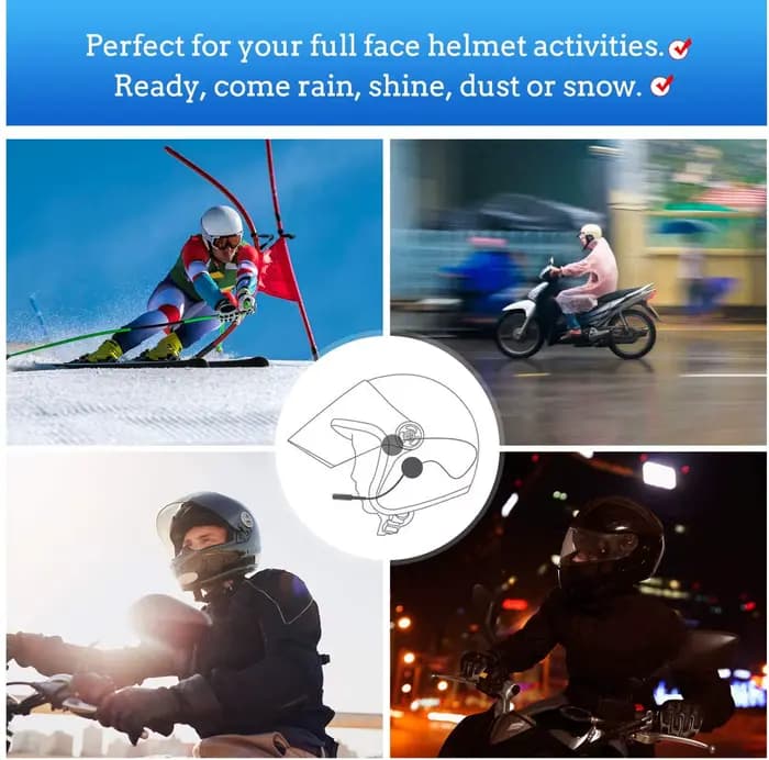 Casque de moto VR Robot Motor avec Bluetooth V5.0