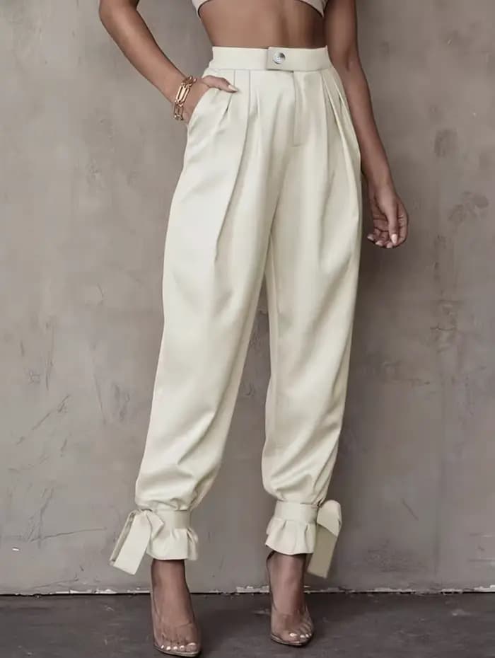 Pantalons de costume élégants, décontractés, à la mode, pour sports de plein air, amincissants, polyvalents, de style japonais, européen et américain pour femmes