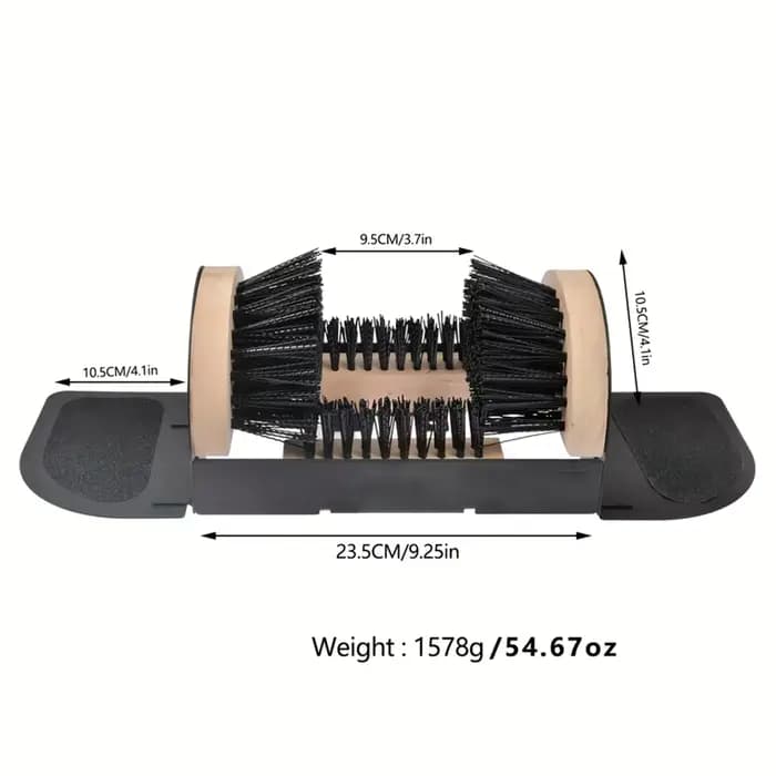 Botte grattoir brosse