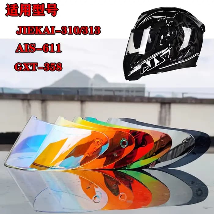 Visière de casque de moto intégral modèle JIEKAI-310 AIS-611