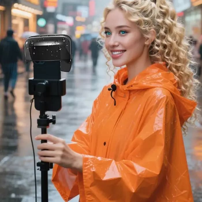 Support de téléphone pour moto avec pare-soleil extensible