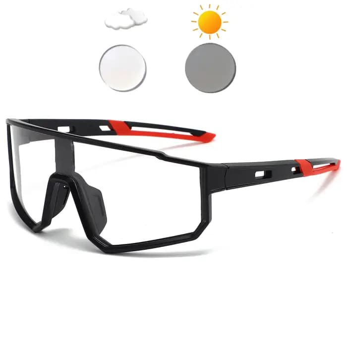 Lunettes de moto photochromiques pour hommes et femmes
