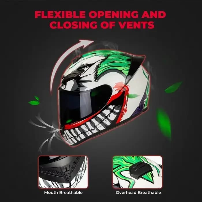 KEMITOUR casque de Moto intégral course