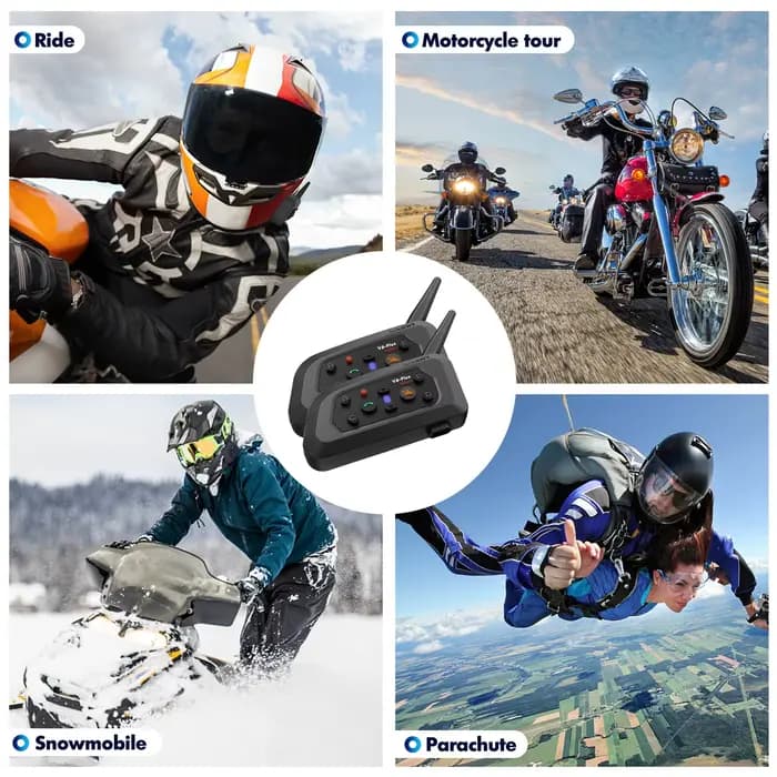 XINOWY V6 Plus Moto Casque Bluetooth