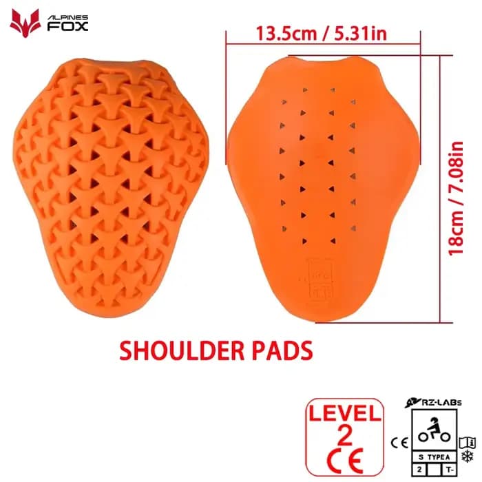 Protecteur de Moto armure Protection CE niveau 2 veste insérer dos
