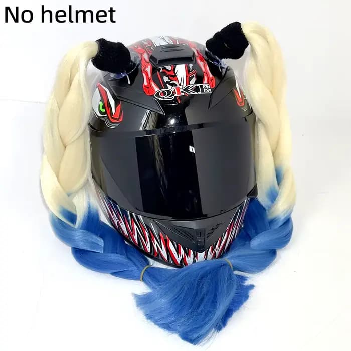 Offre spéciale! Casque tressé nickel é avec ventouse pour moto