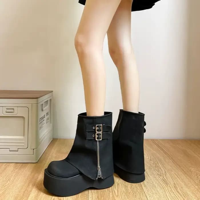 Nouvelles bottes de motard pour femmes
