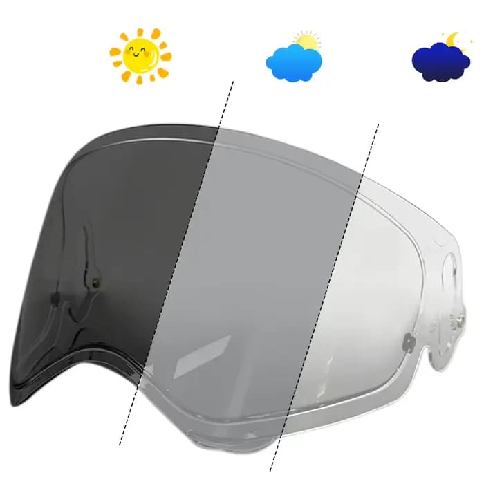 Visière photochromique de remplacement pour casque Arai RX-7X NEO XD GX TOUR CROSS 3