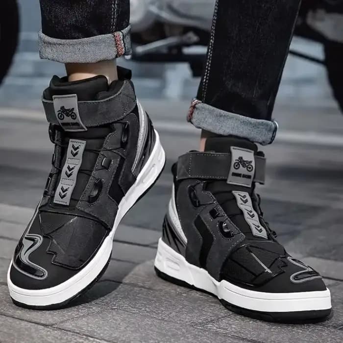 Bottes de moto respirantes pour hommes et femmes