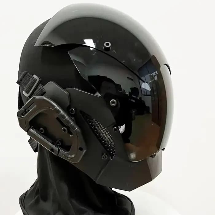 Masque Cyberpunk Led pour Festival de cheveux