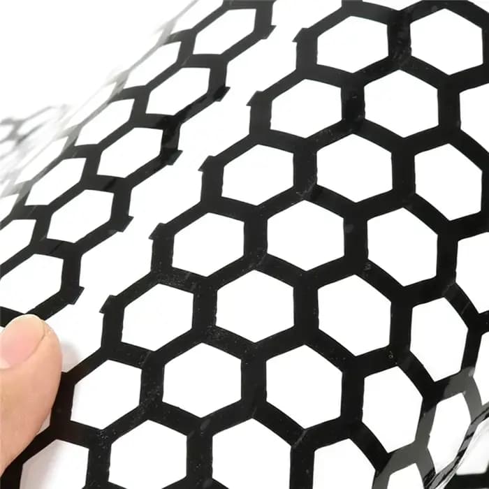 [Neuf] 1 autocollant de moto en nid d'abeille