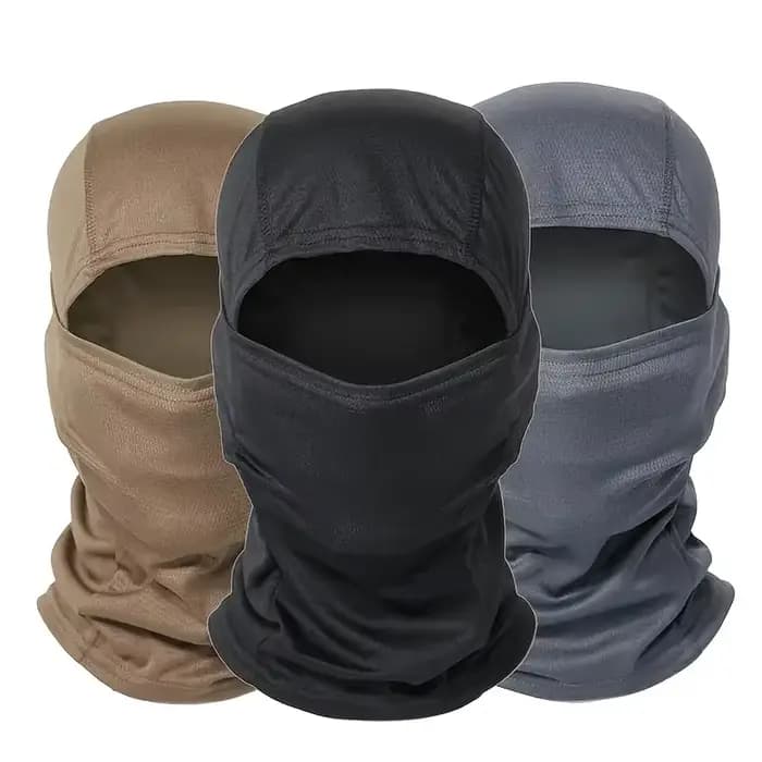 Cagoule tactique coupe-vent pour vélo