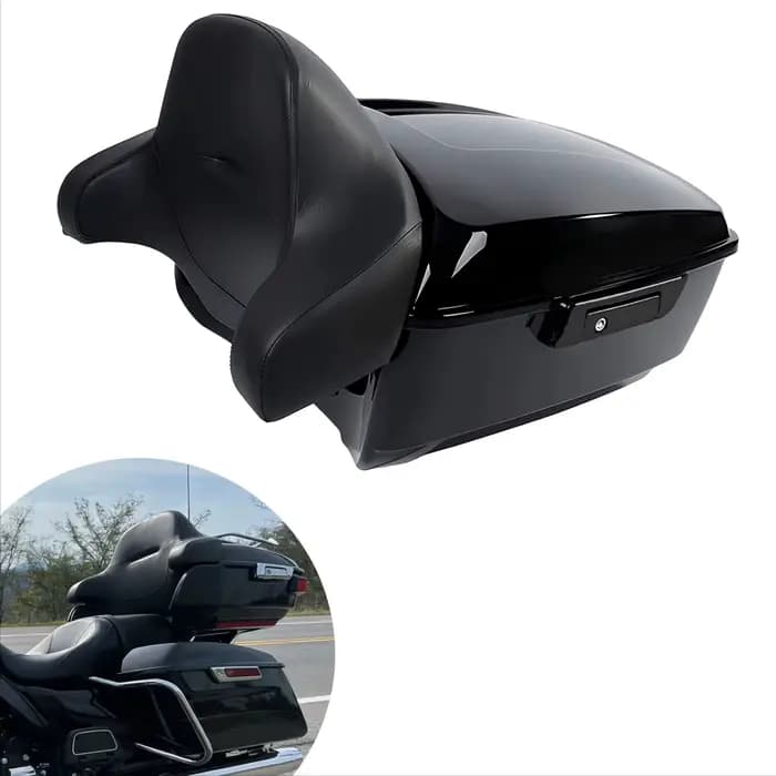 Boîte à bagages arrière Tour Pak pour moto Harley Touring King 2009-2026 Road