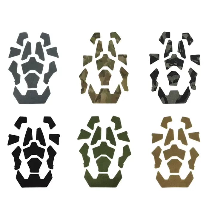 1 ensemble de patchs tactiques pour casque Airsoft