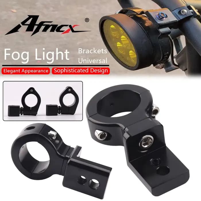 Support universel de feux antibrouillard pour motos
