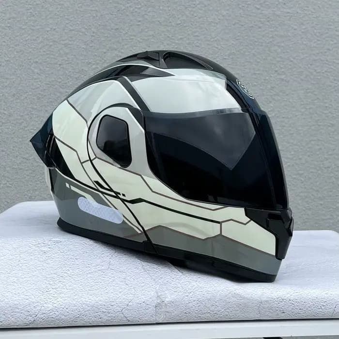 Casque de moto Orz pour hommes et femmes