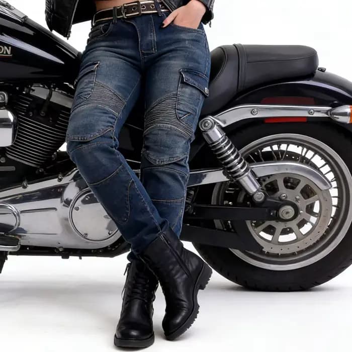 Pantalon de moto en Kevlar pour femme