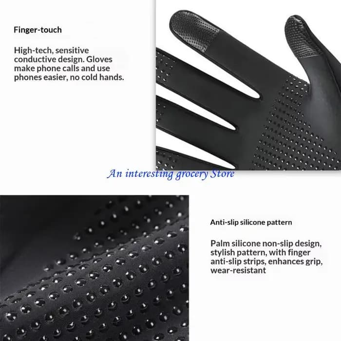 Gants chauffants 652D pour hommes femmes
