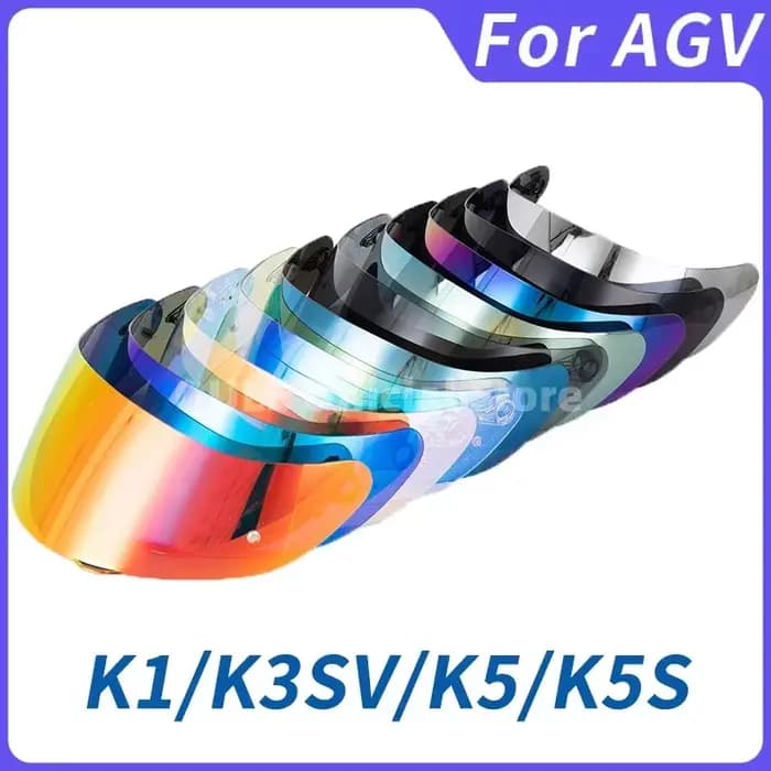 Pour AGV K5 K5S K5-S K3SV K1 K1S Compact ST Casque de Moto visière lentille bouclier lunettes plein visage broche