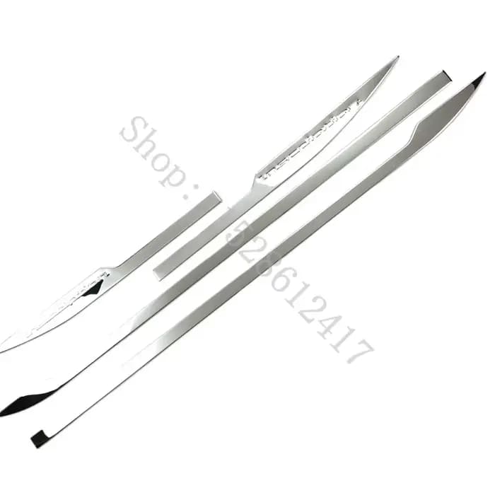 Accessoires de voiture pour Volvo xc60 2018 2019 2020 2021 ~ 2026, corps en acier inoxydable, côté porte, bande lumineuse décorative anti-collision