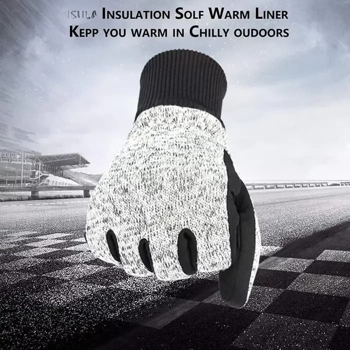 1 paire de gants d'hiver -20 ℉ Gants thermiques Thinsulate