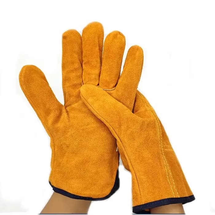 Gants de travail en cuir de vache souple pour hommes