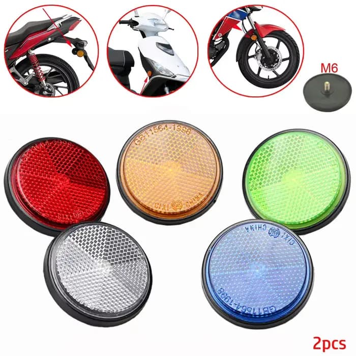 Réflecteur Circulaire Universel pour Moto