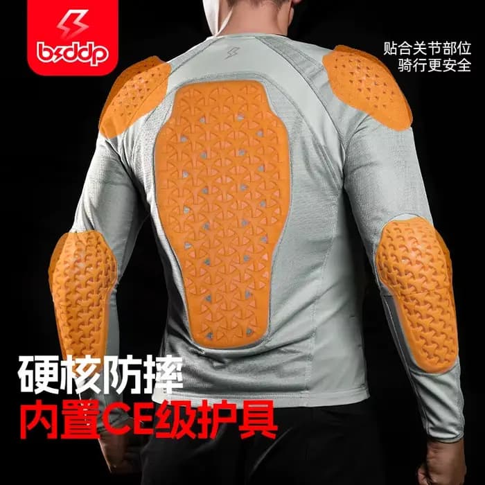 Combinaison de moto de course avec protections CE2