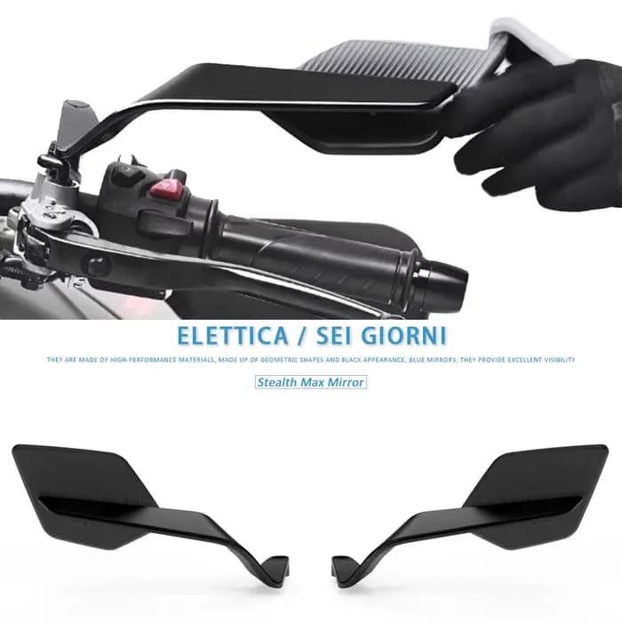 Elettica 2018-2024 accessoires de moto rétroviseurs furtifs Max kits