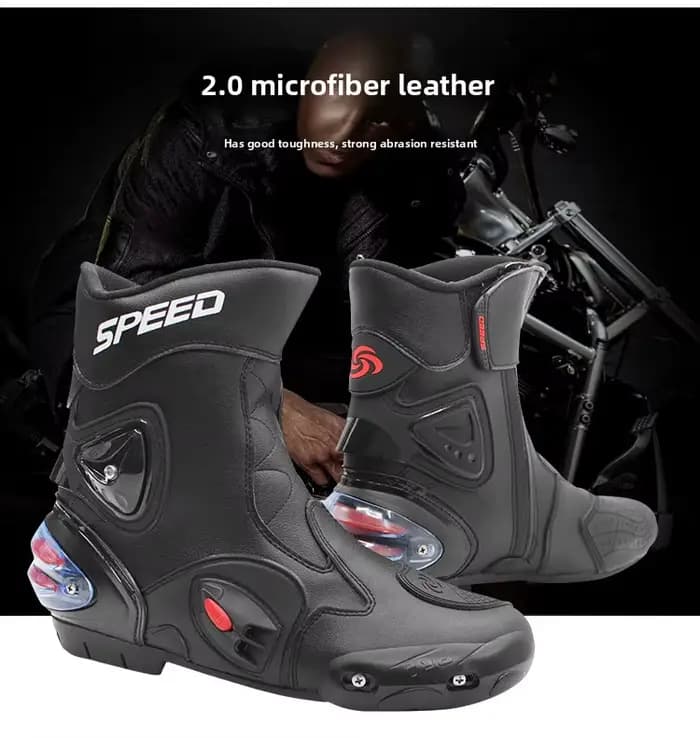 Bottes de moto respirantes pour la conduite tout-terrain