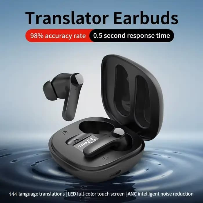 Nouveaux écouteurs de traduction 144 langues Traduction instantanée Traducteur vocal intelligent B11 Traducteur sans fil Bluetooth Écouteurs
