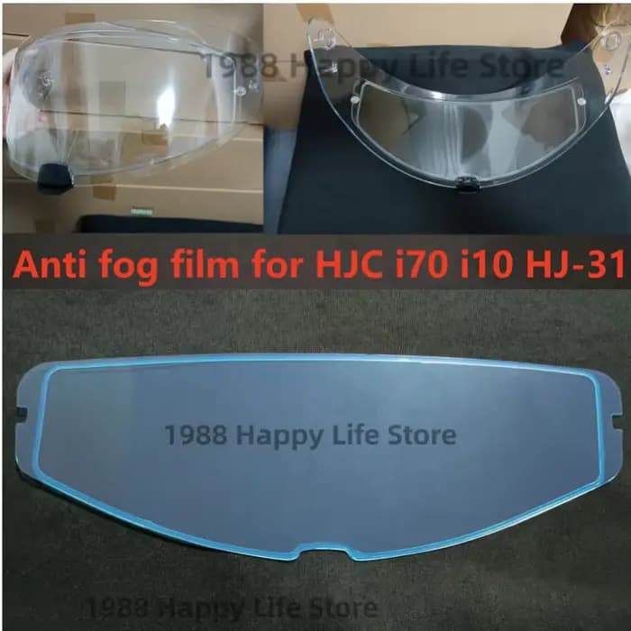 Film Anti-buée Transparent pour visière de casque