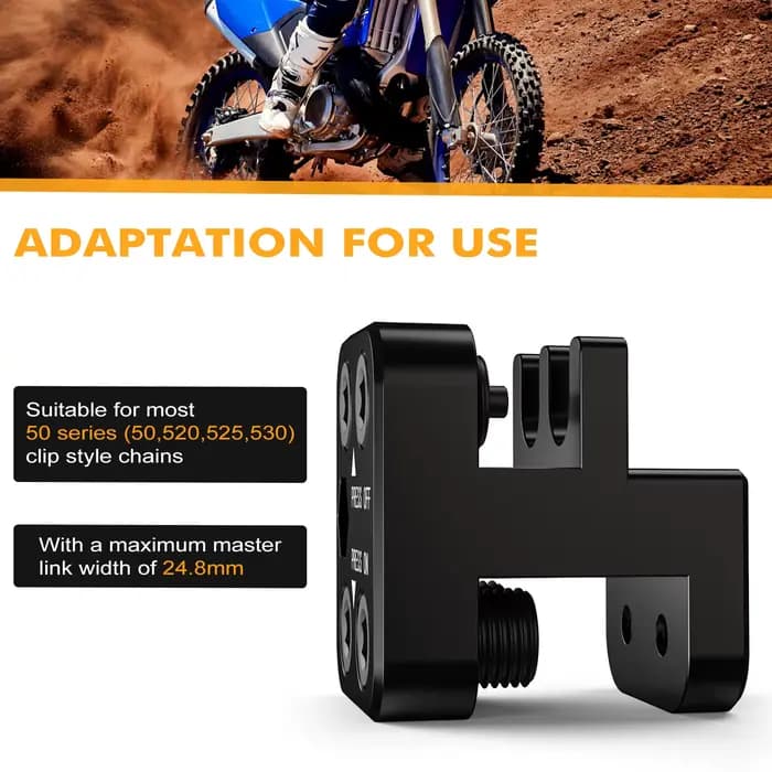 NICECNC outil de presse de chaîne à maillons principaux de moto pour 50 séries 520 525 530 chaînes pour KTM YAMAHA BMW SUZUKI DUCATI HONDA KAWASAKI