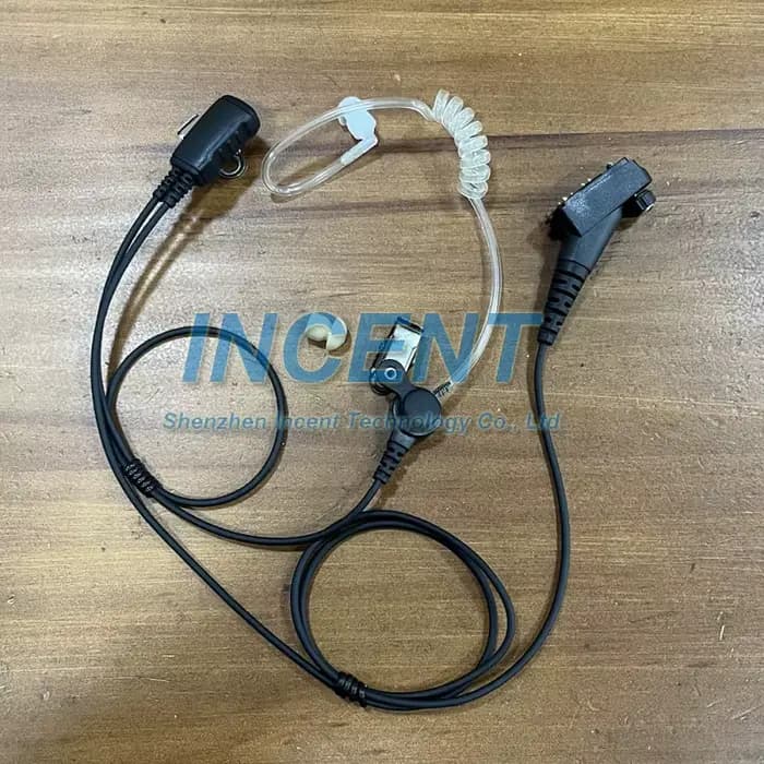 TPH900 Air Tube acoustique écouteurs écouteur casque avec micro et haut-parleur PTT pour Airbus EADS talkie-walkie
