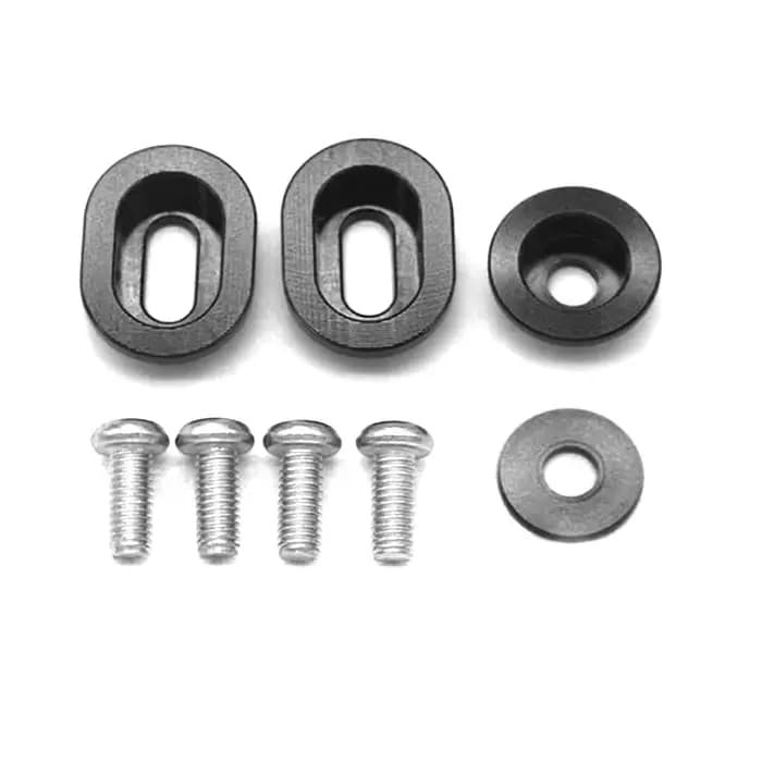 Kit d'espacement de curseur de chaîne de guidage de protection de bras oscillant
